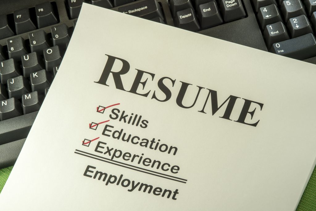 Successful Candidate Resume Requires Skills, Education And Experience To Find Employment