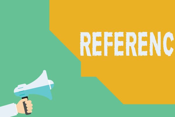 Conceptual hand writing showing Reference. Business photo showcasing Mentioning or alluding to something Recommendation Mention.